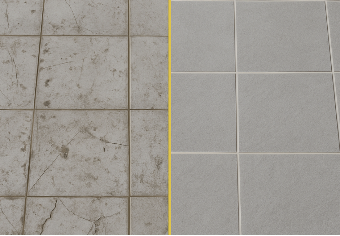 Avant / Après carrelage