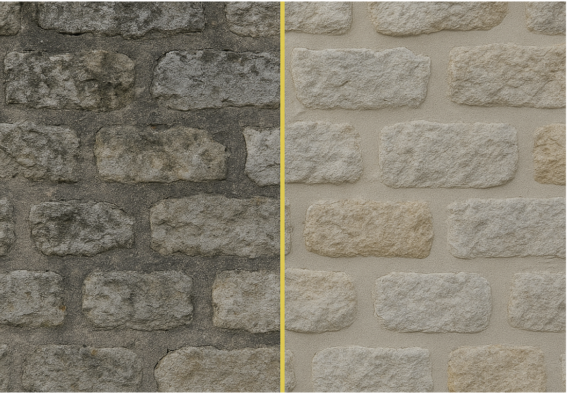 Rejointoiement de mur